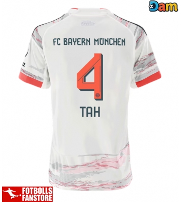 Bayern Munich Jonathan Tah #4 Bortatröja Dam 2025-26 Kortärmad
